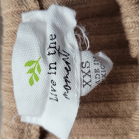 Y2K Cropped Tie Front Sweater Woman's XXS Fairy Whimsy - Picture 6 of 7